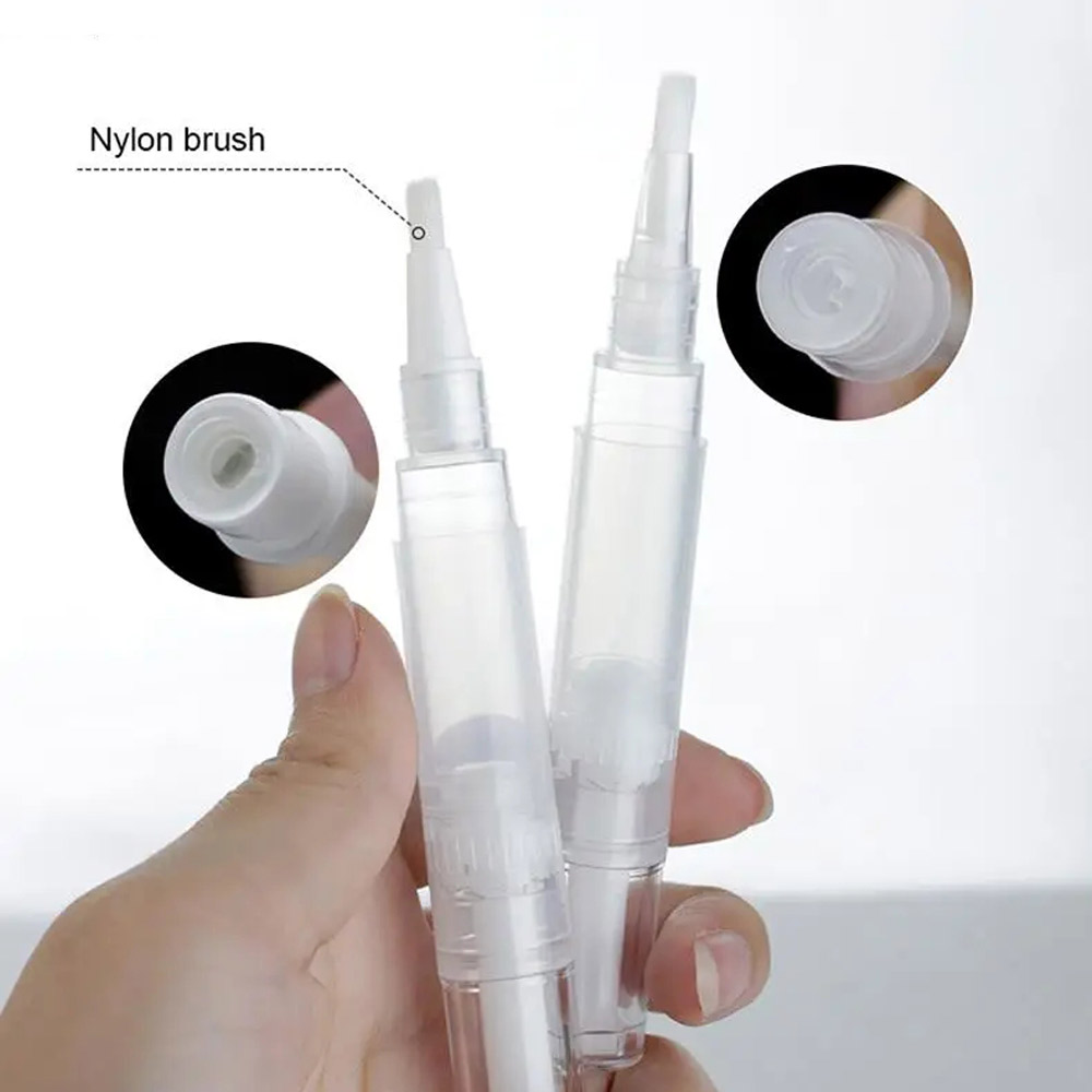 Nail Fan Brush - 리필 가능한 빈 트위스트 펜, 브러시