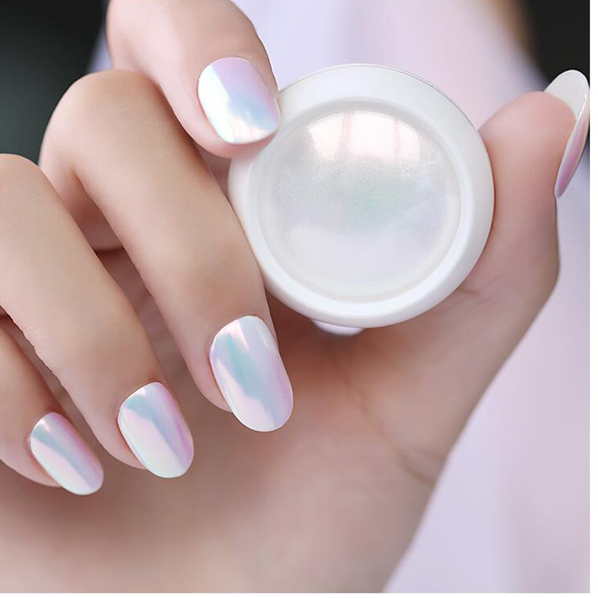 1jar 오로라 머메이드 펄 미러 크롬 네일 파우더 레 - Nail Glitter Chrome 리뷰 및 가격