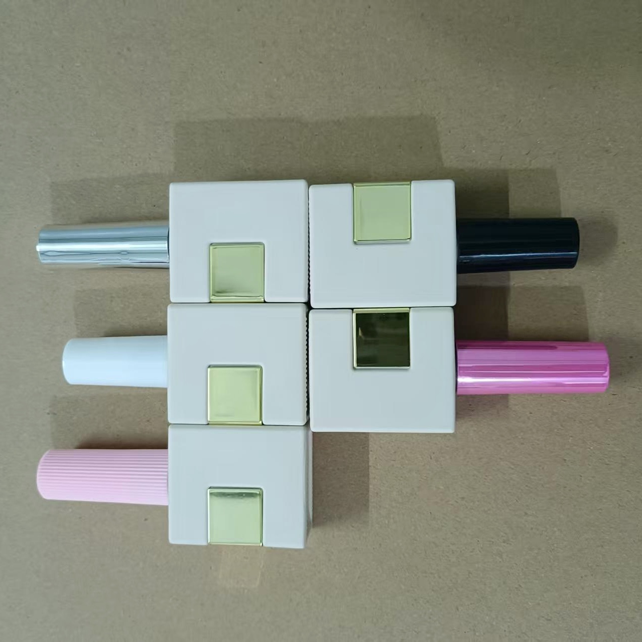 5개입 12ml 빈 네일 젤 폴리쉬 병, 브러쉬 뚜껑  - Nail Fan Brush 리뷰 및 가격