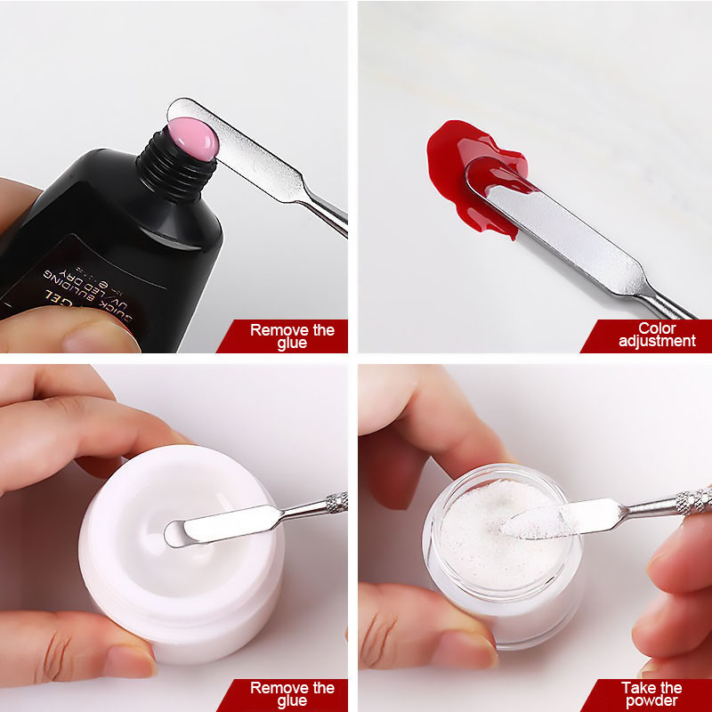 새로운 1/3개 네일 아트 브러쉬 얇은 매니큐어 브러쉬 - Nail Fan Brush 리뷰 및 가격