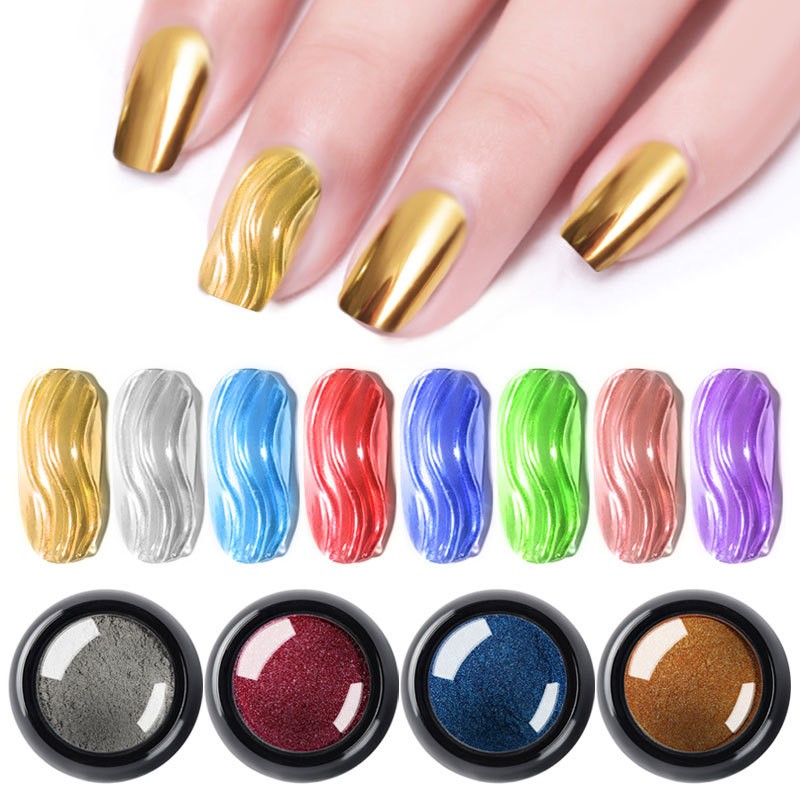 네일 글리터 미러 파우더, 크롬 더스트 네일 아트 안료 - Nail Glitter Chrome 리뷰 및 가격