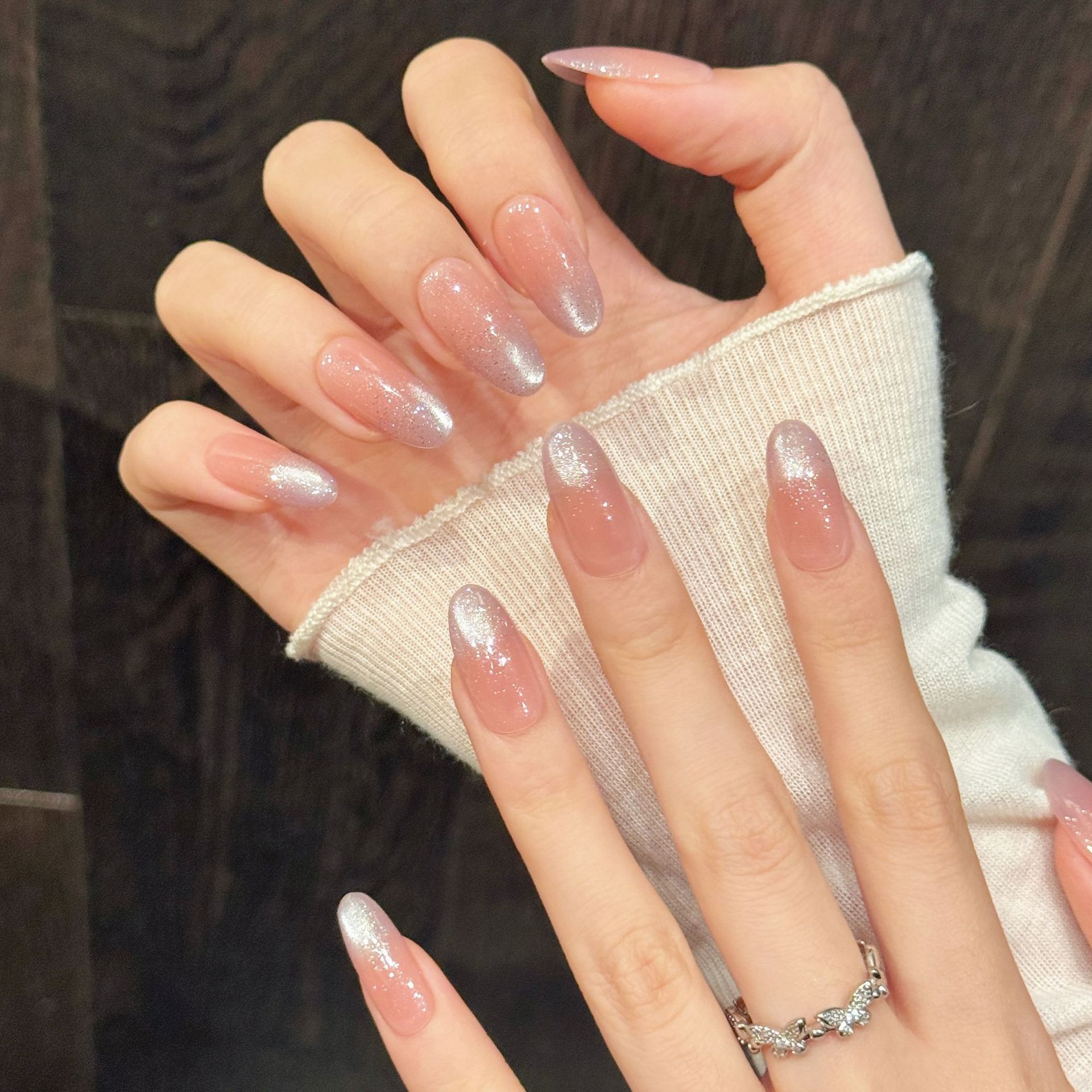 10개입 럭셔리 핸드메이드 프레스온 네일, 중간 길이의 - Nail Adhesive Tab 리뷰 및 가격