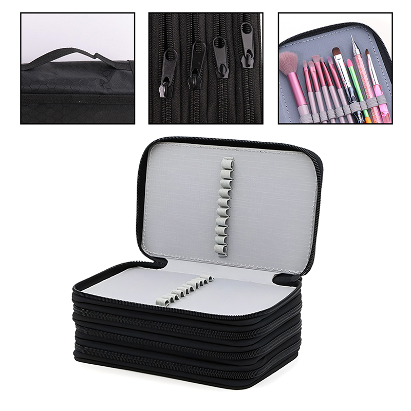 대용량 네일 아트 도구 가방 전문 네일 아트 브러쉬 케 - Nail Fan Brush 리뷰 및 가격