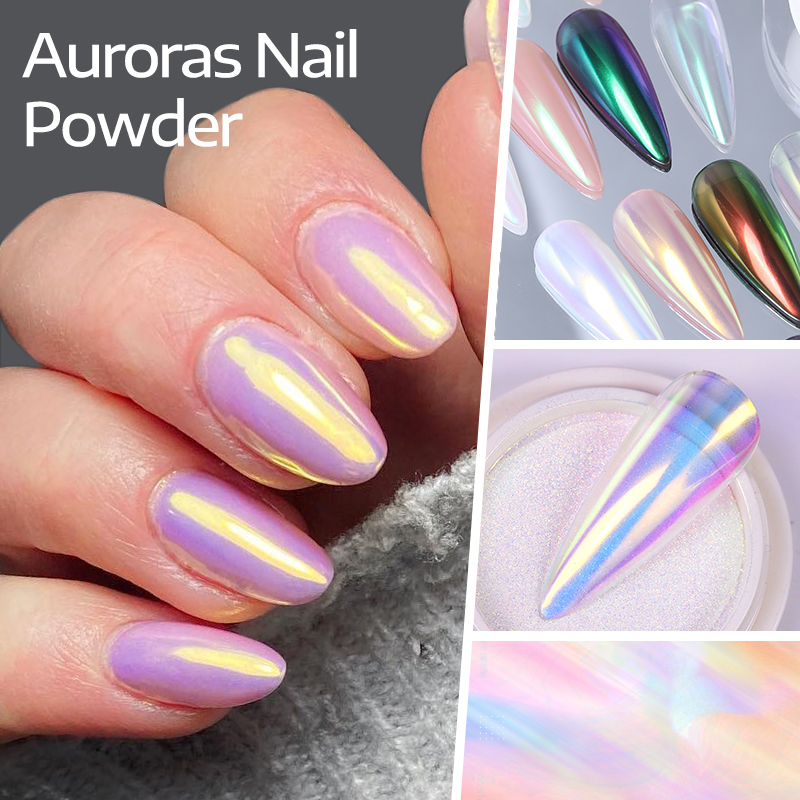 NICOLE DIARY 네일 파우더 안료 펄 화이트 네 - Nail Glitter Chrome 리뷰 및 가격