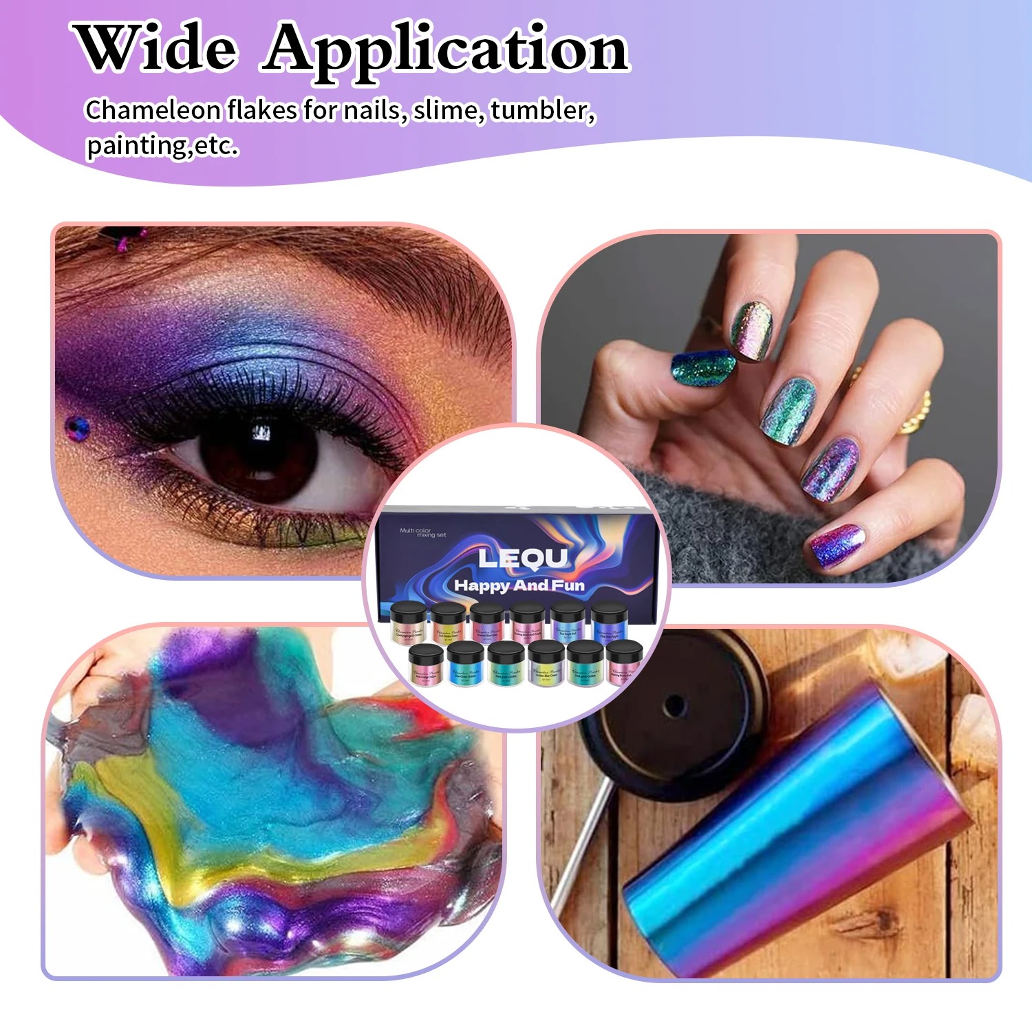 카멜레온 핑크 네일 크롬 파우더 피그먼트 DIY 에폭시 - Nail Glitter Chrome 리뷰 및 가격