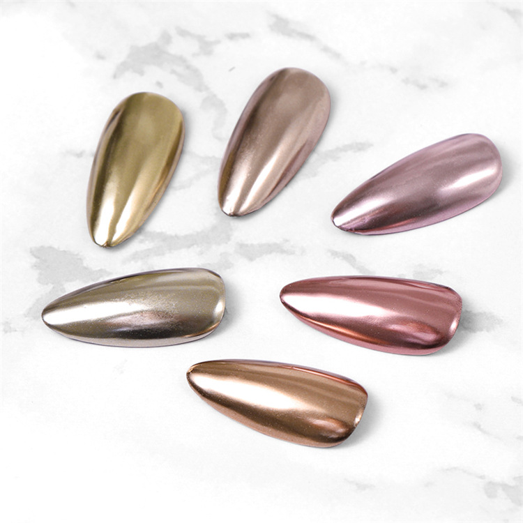 네일 아트 반짝이 거울 파우더 에어 쿠션 매직 펜 효과 - Nail Glitter Chrome 리뷰 및 가격