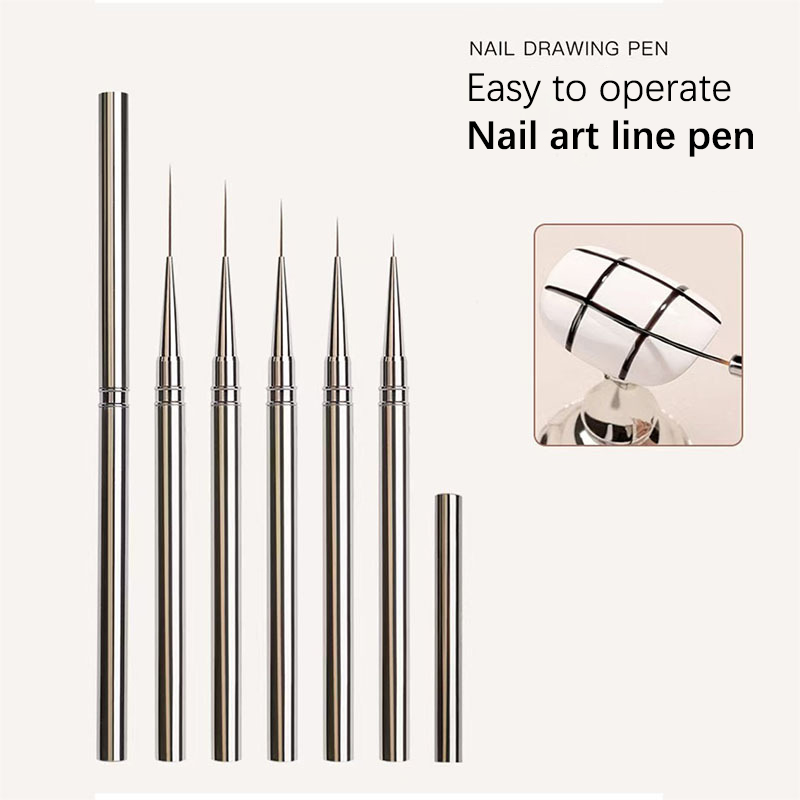 1개 네일 아트 브러쉬 프렌치 네일 라이너 펜 10/1 - Nail Fan Brush 리뷰 및 가격