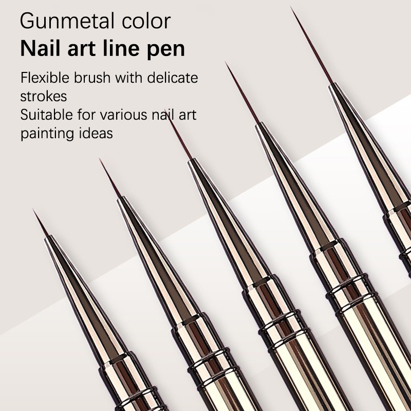 1개 네일 아트 브러쉬 프렌치 네일 라이너 펜 10/1 - Nail Fan Brush 리뷰 및 가격