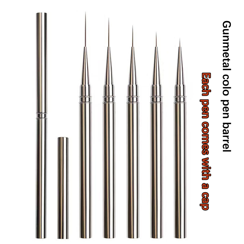 1개 네일 아트 브러쉬 프렌치 네일 라이너 펜 10/1 - Nail Fan Brush 리뷰 및 가격