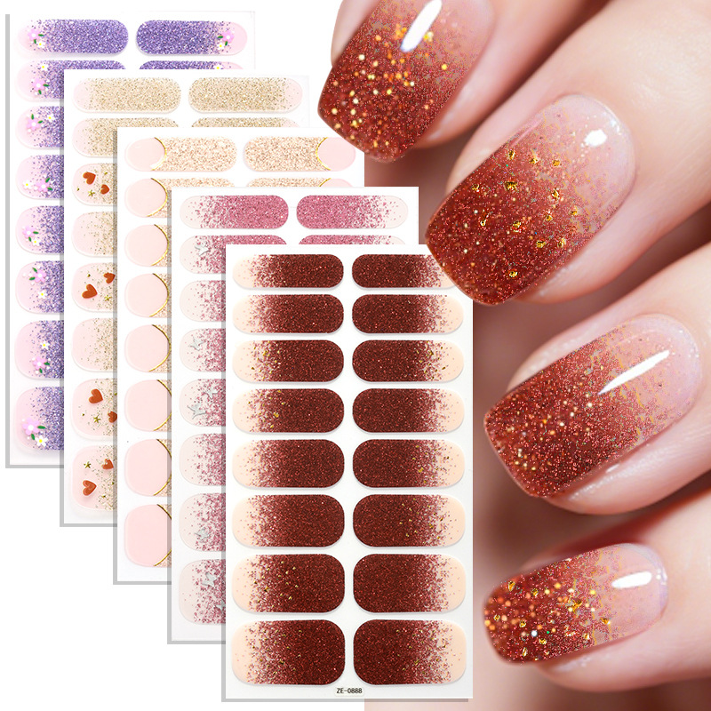 16가지 팁 새로운 레오파드 프린트 그라데이션 변화 양 - Nail Art Leopard 리뷰 및 가격