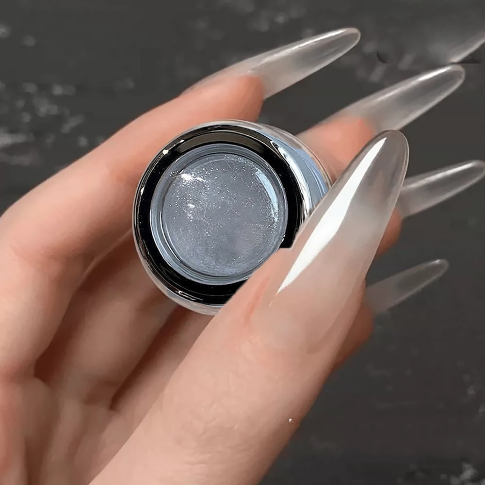 고광택 달빛 펄 화이트 미러 크롬 네일 파우더 투명 매 - Nail Glitter Chrome 리뷰 및 가격